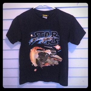 2 for $15/ Navy blue Star Wars logo tee